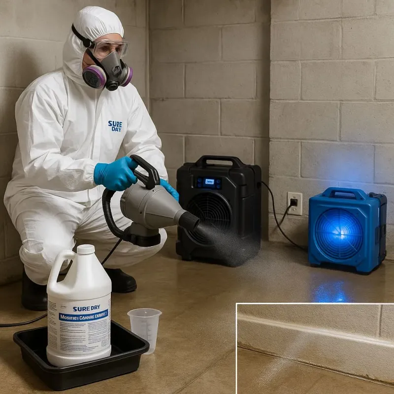 Sanitization and Odor Removal process in Graymoor-Devondale, KY